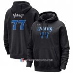 Veste a Capuche Dallas Mavericks Luka Doncic Ville 2023-24 Noir