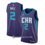 Maillot Charlotte Hornets Lamelo Ball Statement Edition Volet