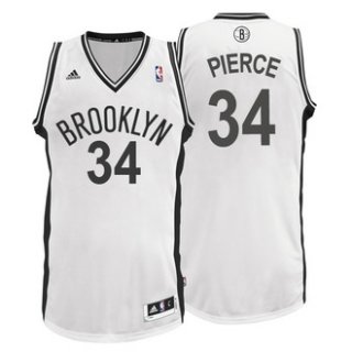 Maillot Blanc Pierce Brooklyn Nets Revolution 30