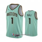 Maillot Charlotte Hornets Lamelo Ball NO 1 Ville Vert