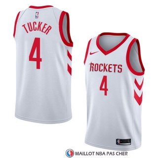 Maillot Houston Rockets P.j. Tucker Association 2017-18 Blanc