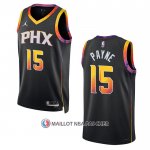 Maillot Phoenix Suns Cameron Payne NO 15 Statement 2022-23 Noir