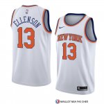 Maillot New York Knicks Henry Ellenson NO 13 Association 2018 Blanc