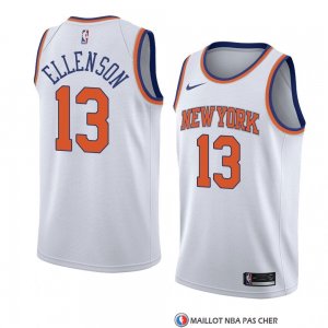 Maillot New York Knicks Henry Ellenson NO 13 Association 2018 Blanc