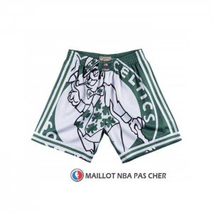 Short Boston Celtics Mitchell & Ness Big Face Vert