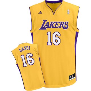 Maillot Jaune Gasol Los Angeles Lakers Revolution 30