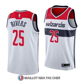 Maillot Washington Wizards Austin Rivers Association 2018 Blanc