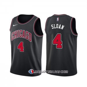 Maillot Chicago Bulls Jerry Sloan Statement Noir
