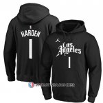 Veste a Capuche Los Angeles Clippers James Harden Ville 2019-20 Noir