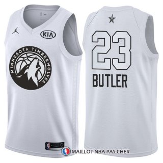 Maillot All Star 2018 Minnesota Timberwolves Jimmy Butler 23 Blanc