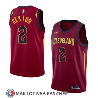 Maillot Cavaliers Collin Sexton 2 Icon 2017-18 Rouge