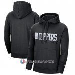 Veste a Capuche Los Angeles Clippers Ville Noir