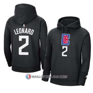 Veste a Capuche Los Angeles Clippers Kawhi Leonard Noir