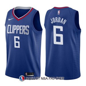 Maillot Los Angeles Clippers Deandre Jordan Icon 6 2017-18 Bleu