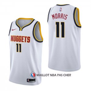 Maillot Denver Nuggets Monte Morris Association Blanc