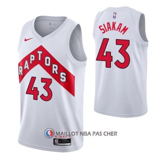 Maillot Tornto Raptors Pascal Siakam Association 2020-21 Blanc