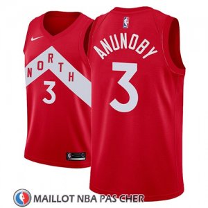 Maillot Toronto Raptors Og Anunoby Earned 2018-19 Rouge