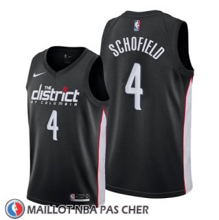 Maillot Washington Wizards Admiral Schofield Ville 2019-20 Noir