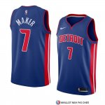Maillot Detroit Pistons Thon Maker Icon 2018 Bleu