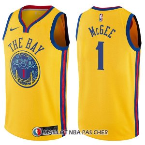 Maillot Golden State Warriors Javale Mcgee Chinese Heritage Ciudad 1 2017-18 Or