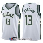 Maillot Milwaukee Bucks Malcolm Brogdon Swingman Association 13 2017-18 Blanc