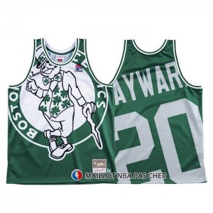 Maillot Boston Celtics Gordon Hayward Mitchell & Ness Big Face Vert