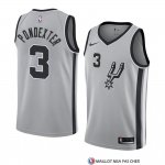 Maillot San Antonio Spurs Quincy Pondexter Statement 2018 Gris