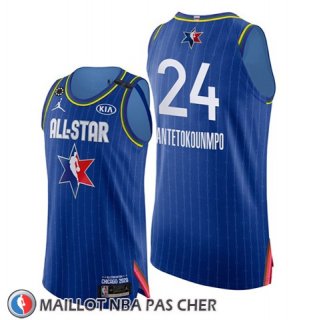 Maillot All Star 2020 Bucks Giannis Antetokounmpo Bleu