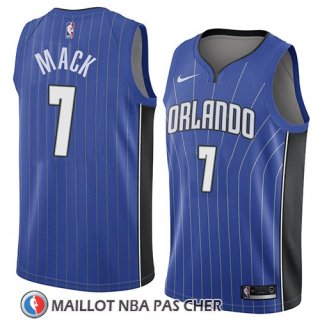 Maillot Orlando Magic Shelvin Mack No 7 Icon 2018 Bleu