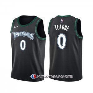 Maillot Minnesota Timberwolves Jeff Teague Classic Noir