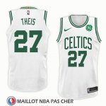 Maillot Boston Celtics Daniel Theis No 27 Association 2018 Blanc