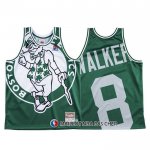 Maillot Boston Celtics Kemba Walker Mitchell & Ness Big Face Vert