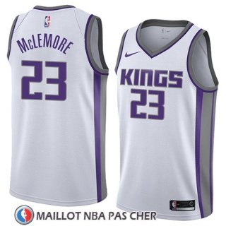 Maillot Sacramento Kings Ben Mclemore No 23 Association 2018 Blanc