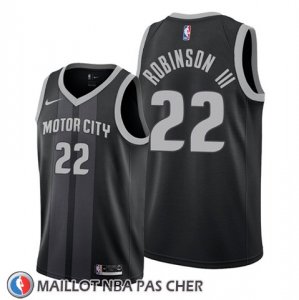 Maillot Detroit Pistons Glenn Robinson Iii Ville Edition Noir