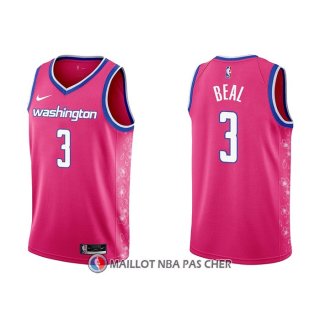 Maillot Washington Wizards Bradley Beal NO 3 Ville 2022-23 Rosa