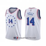 Maillot Philadelphia 76ers Norvel Pelle Earned 2019-20 Blanc