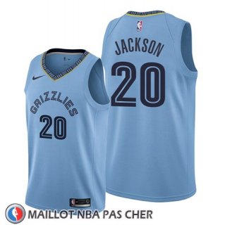 Maillot Memphis Grizzlies Josh Jackson Statement Bleu