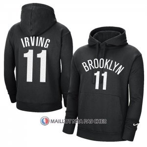 Veste a Capuche Brooklyn Nets Kyrie Irving Noir2