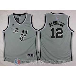 Maillot Enfant de Gris Aldridge San Antonio Spurs Revolution 30