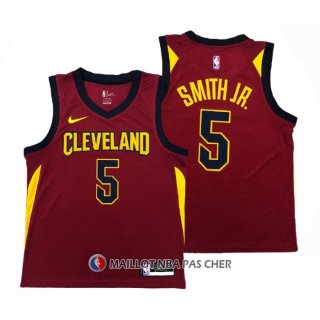Maillot Cleveland Cavaliers Dennis Smith JR. NO 5 Icon 2018 Rouge