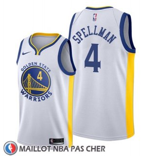 Maillot Golden State Warriors Omari Spellman Association Blanc