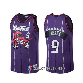 Maillot Tornto Raptors Serge Ibaka Hardwood Classics Volet