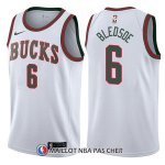 Maillot Milwaukee Bucks Eric Bledsoe Classic 6 2017-18 Blanc