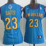 Maillot Femme de Davis New Orleans Hornets #23 Bleu