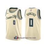 Maillot Milwaukee Bucks Donte Divincenzo Ville Crema