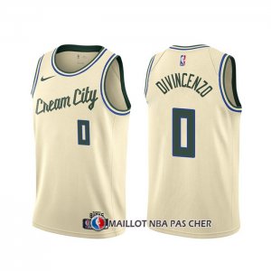 Maillot Milwaukee Bucks Donte Divincenzo Ville Crema