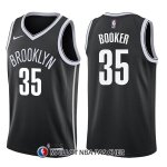 Maillot Brooklyn Nets Trevor Booker Icon 35 2017-18 Noir