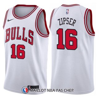 Maillot Chicago Bulls Paul Zipser Association 16 2017-18 Blanc