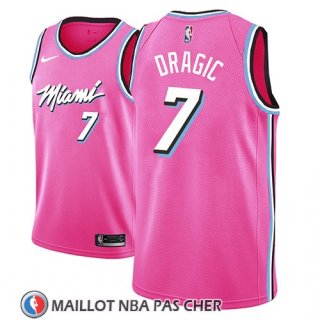 Maillot Miami Heat Goran Dragic Earned 2018-19 Rosa
