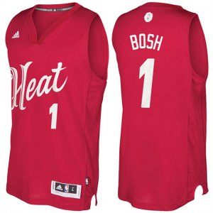 Maillot Navidad 2016 Chris Bosh Heat 1 Rouge